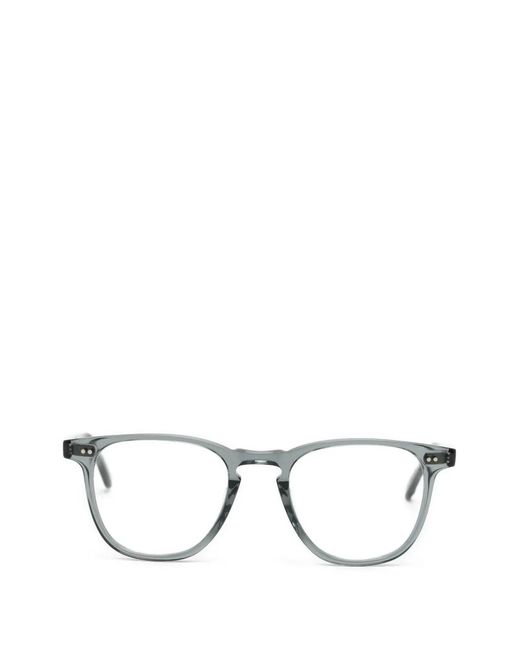 Garrett Leight Gray Eckige Brooks Brille
