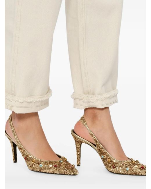 Isabel Marant Metallic Pafya Sequin Pumps