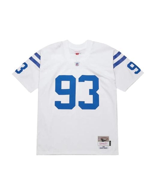 Mitchell & Ness Blue Dwight Freeney Dallas Cowboys 2006 T-Shirt for men