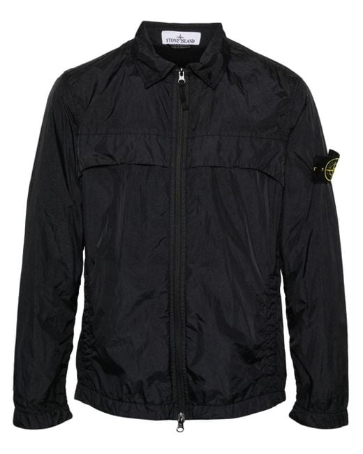 Stone Island Black 10522 Garment Dyed Crinkle Reps R-ny for men