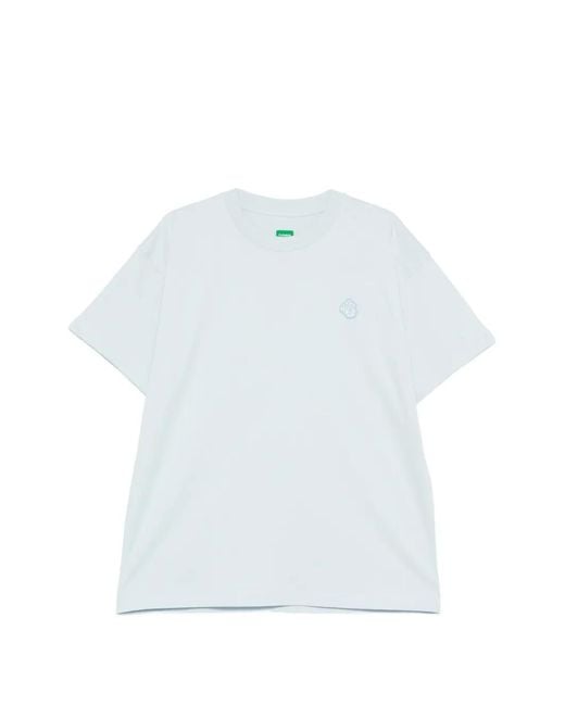 flâneur White Logo-Patch T-Shirt for men