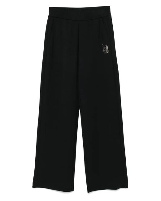 Liu Jo Black Scuba Track Pants