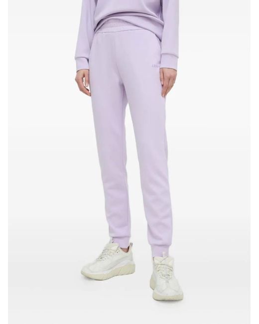 ARMANI EXCHANGE Trainingsbroek Met Logoprint in het Purple