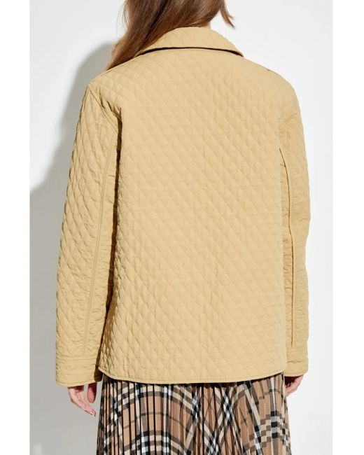Burberry Natural Reversible Quilted Jacket