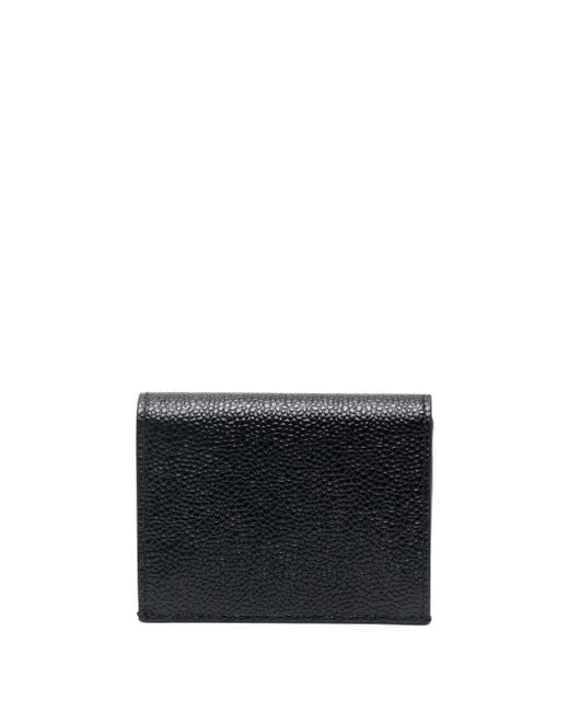 Thom Browne Black Striped Detailing Cardholder
