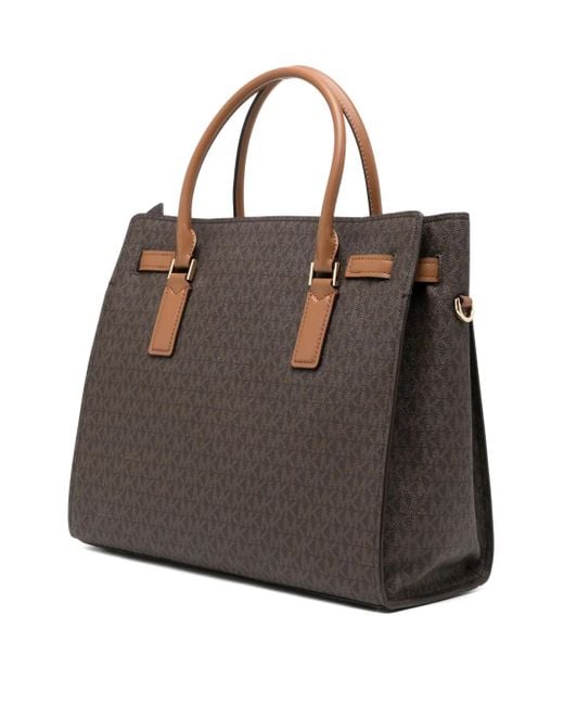 Michael Kors Black Large Hamilton Moderne Tote Bag