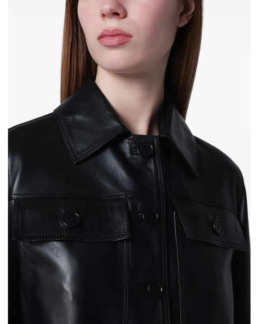 Salvatore Santoro Black Patch-Pocket Jacket
