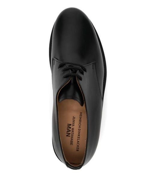 Derby Stringate di Junya Watanabe in Black da Uomo