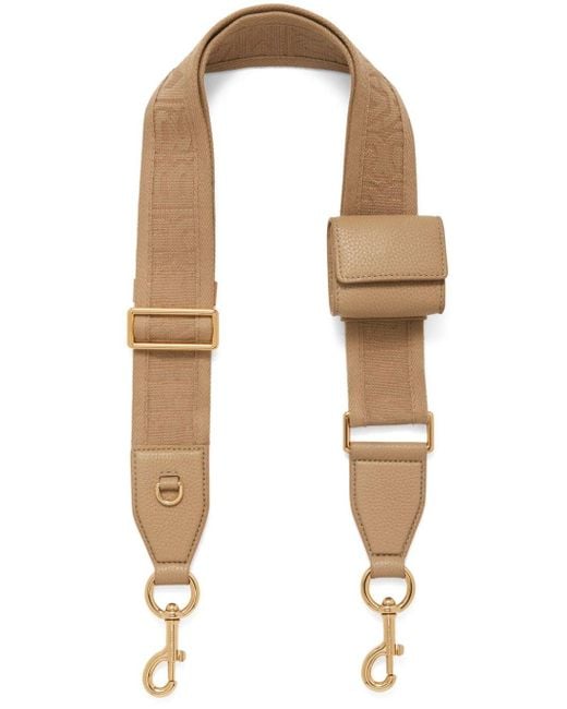 Marc Jacobs Natural The Leather Cargo Webbing Strap