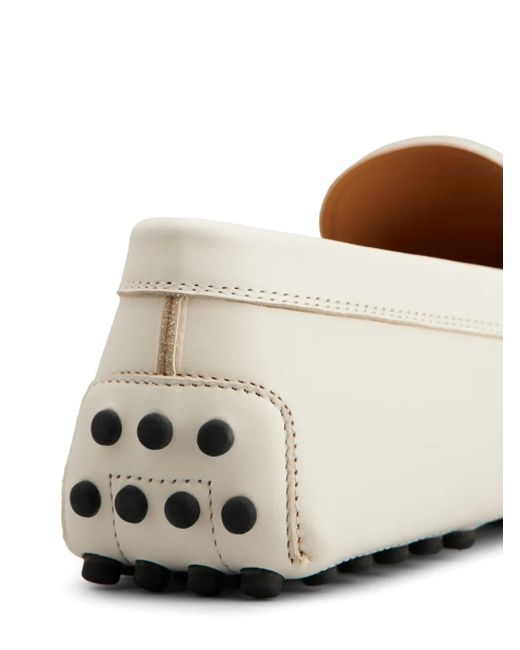 Tod's White Gommino Loafers for men