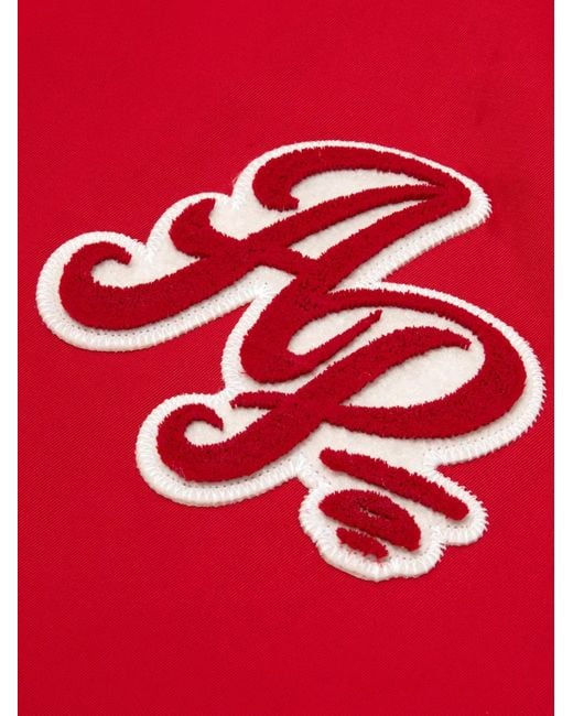 Aape By A Bathing Ape Red Logo-Detail Jacket for men