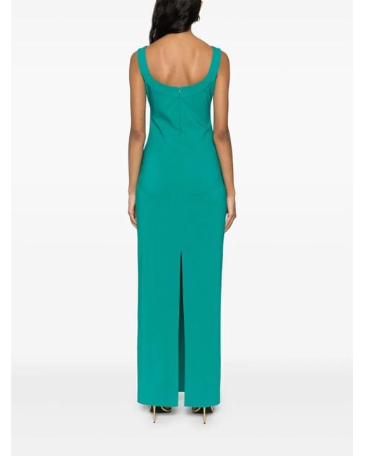Atu Body Couture Green Sleeveless Maxi Dress