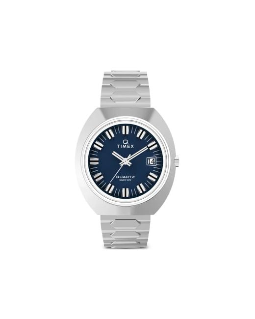 Timex Blue Q 1972 Time Machine Reissue 39Mm for men
