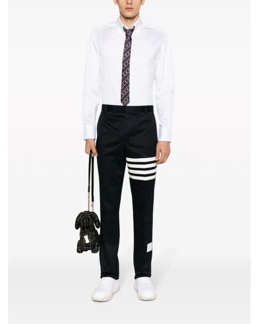 Thom Browne Blue Trousers for men