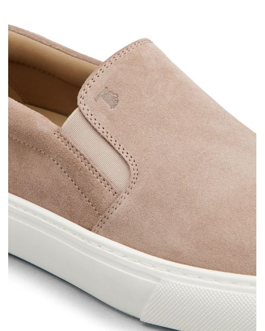 Tod's Pink Slip-on Suede Sneakers for men