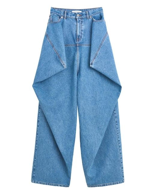 Viktor & Rolf Couture Square Jeans in het Blue