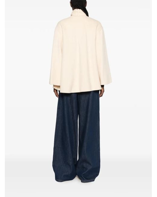 Zimmermann Natural Valiant Wool Blend Coat