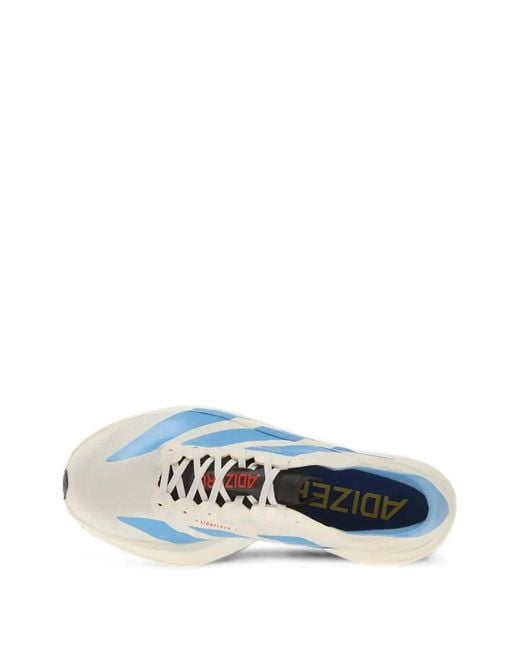 Adidas Blue Adizero Adios Pro 4 Running Shoes for men