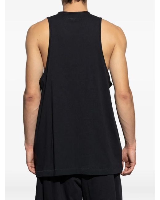 Fear Of God Black Logo-Detail Tank Top for men