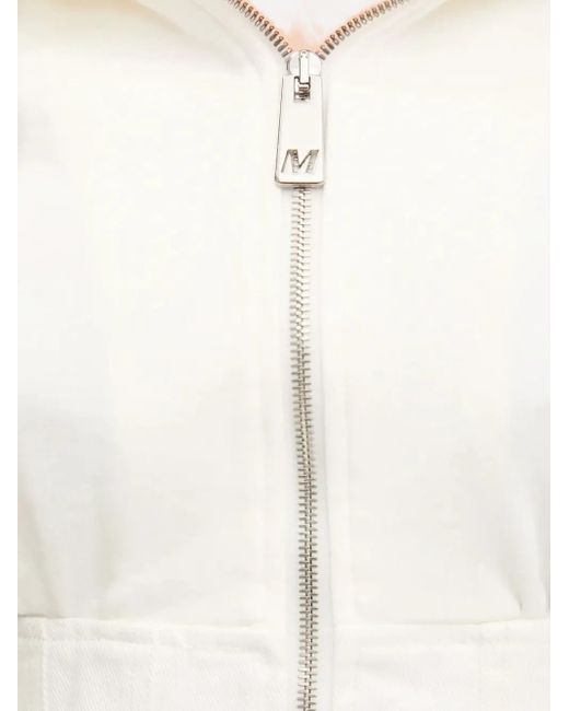 Miss Sixty Blue Cinched-Waist Hoodie