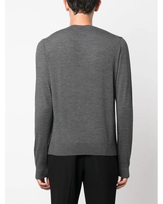 Lanvin Gray Sweaters for men