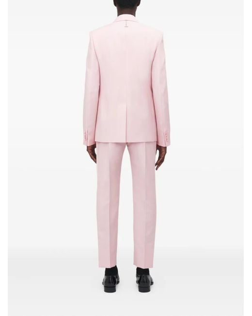 Alexander McQueen Geknöpftes Sakko in Pink für Herren