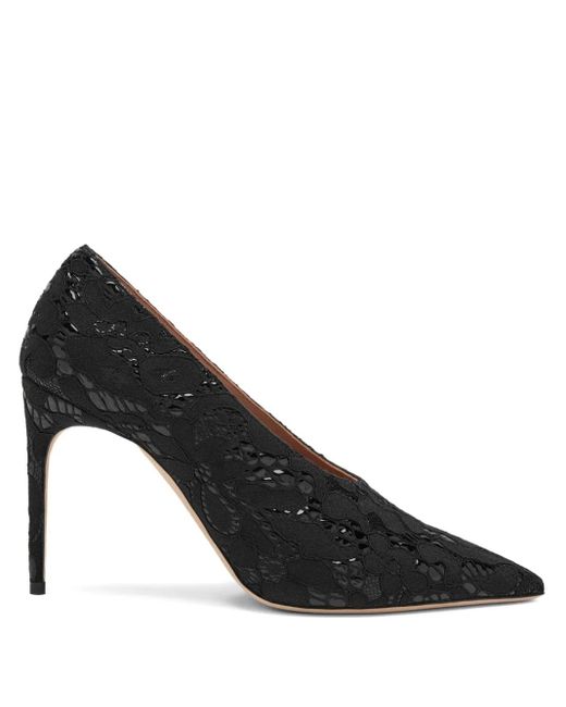 Pumps A Punta 90Mm di Malone Souliers in Black