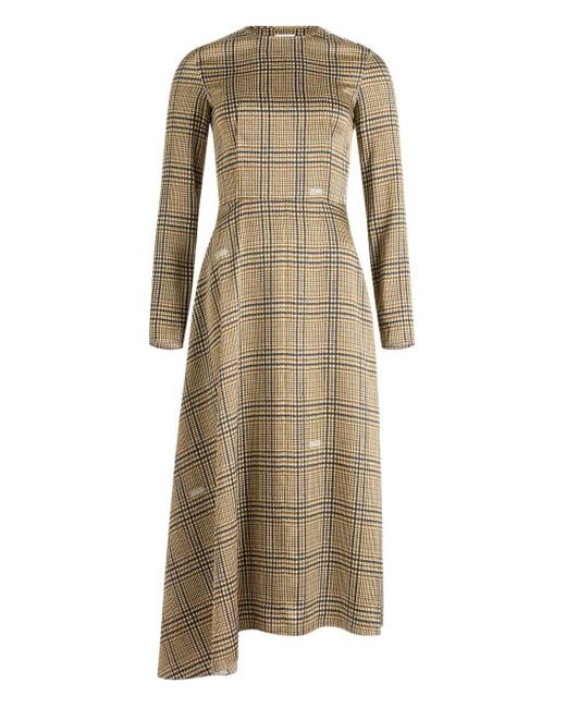 Patou Natural Asymmetrisches Kleid
