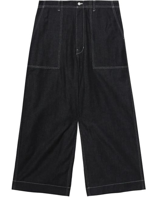 Comme des Garçons Jeans mit weitem Bein in Black für Herren