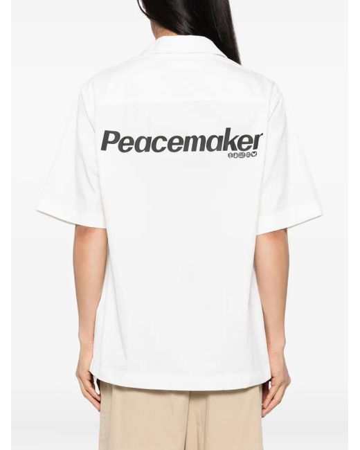 Peacemaker Oamc White Boxi Shirt for men