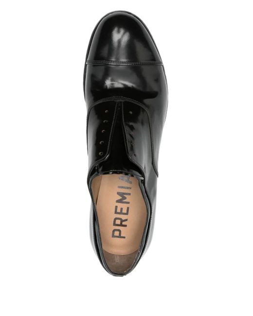 メンズ Premiata レザーローファー Black