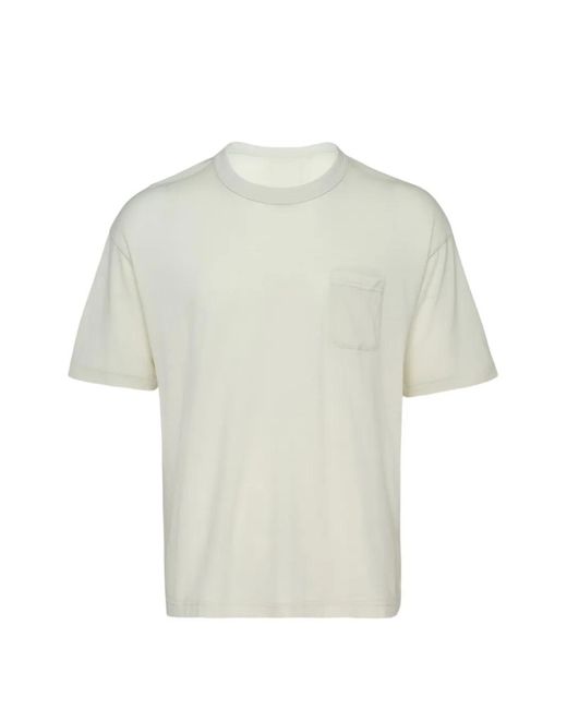 Visvim White Pocket T-Shirt for men