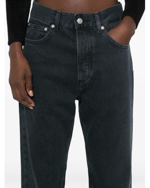 Sandro Blue Belt-Loop Pocket Jeans for men