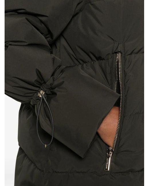 Moorer Black Gadia Puffer Jacket