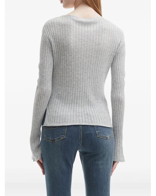 Top di B+ AB in Gray