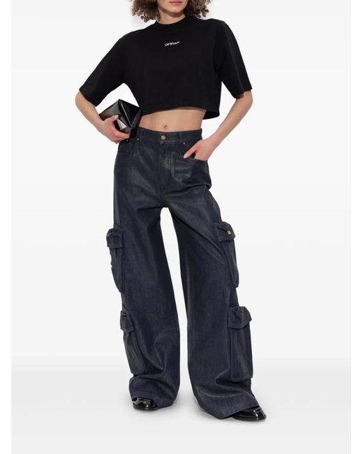 Amiri Blue Wide Jeans