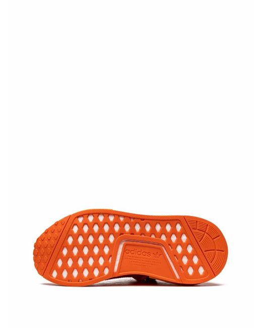 Adidas Orange X Pharrell Baskets Nmd Hu