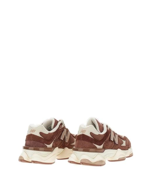 Baskets 9060 New Balance en coloris Brown