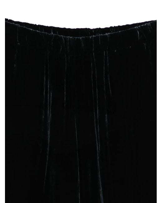 Antonelli Black Elasticated-Waist Pants