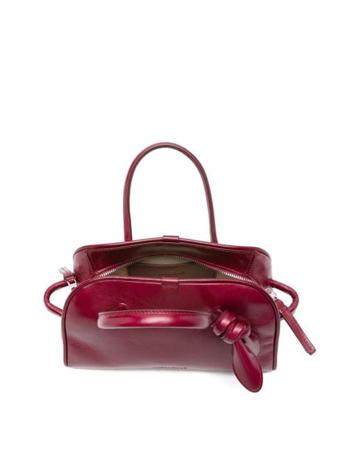 Jacquemus Tas Met Geknoopt Detail En Handgreep in het Purple