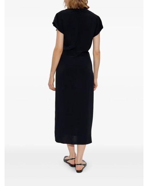 Isabel Marant Black Terena Midi Dress