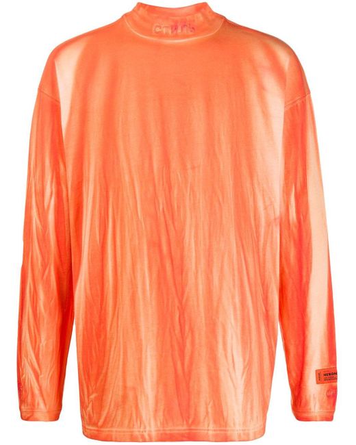 light orange turtleneck