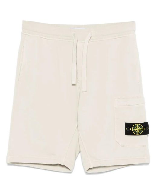 メンズ Stone Island トラックパンツ Natural