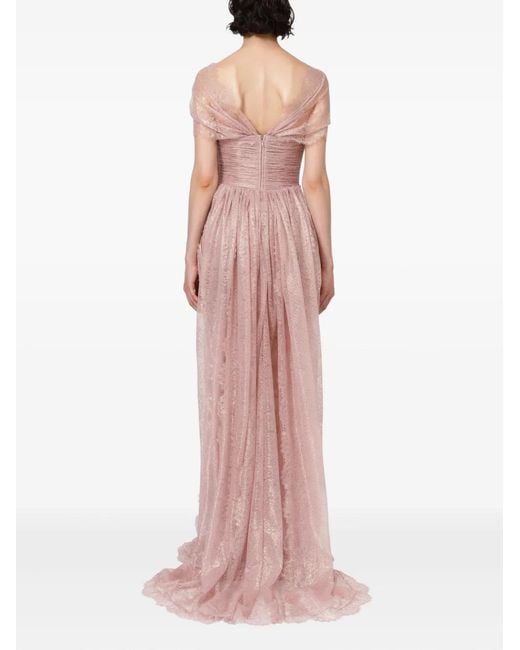 IRIS SERBAN Pink Elisabeth Dress