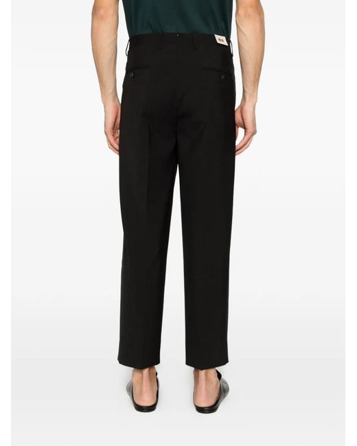 Briglia 1949 Black Arnos Pleated Trousers for men