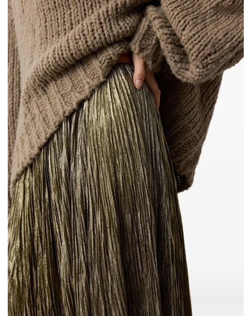 Ralph Lauren Green Luciana Maxi Skirt