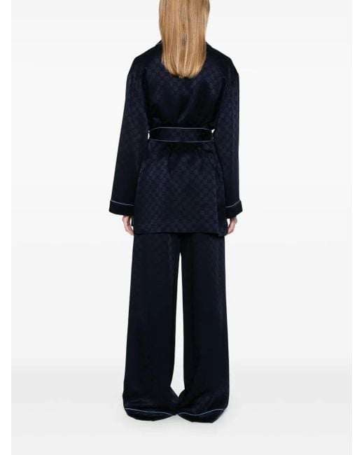 Gucci Jack Met Gg-Jacquard in het Blue
