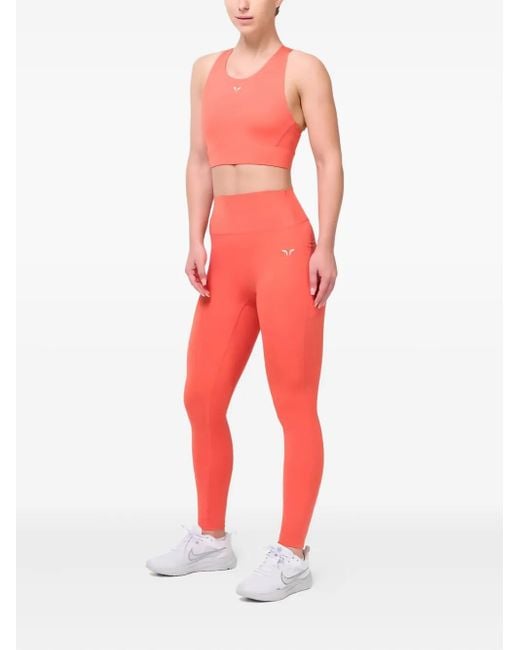 SQUATWOLF Red Essential Sport-Bh Mit Hohem Effekt