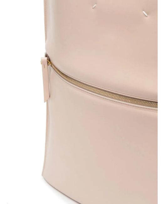 メンズ Maison Margiela Tabi レザーハンドバッグ Natural