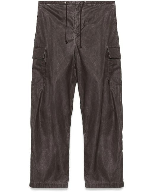 Our Legacy Gray Relaxed Fit Straight Pants for men